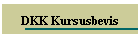 DKK Kursusbevis